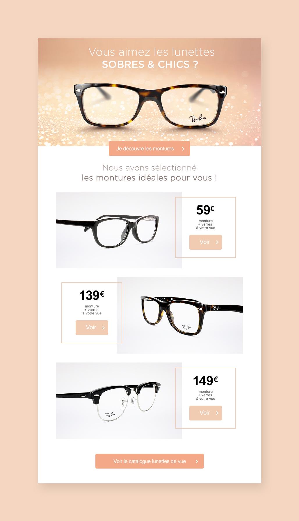 Brito - Ray Ban - Beautiful Email Newsletters